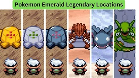 pokemon emerald legendary locations|Pokemon Emerald Legendary Locations .